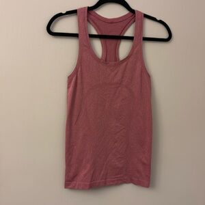 Lululemon Sparkle Swiftly Tech Tank-Pink size 4